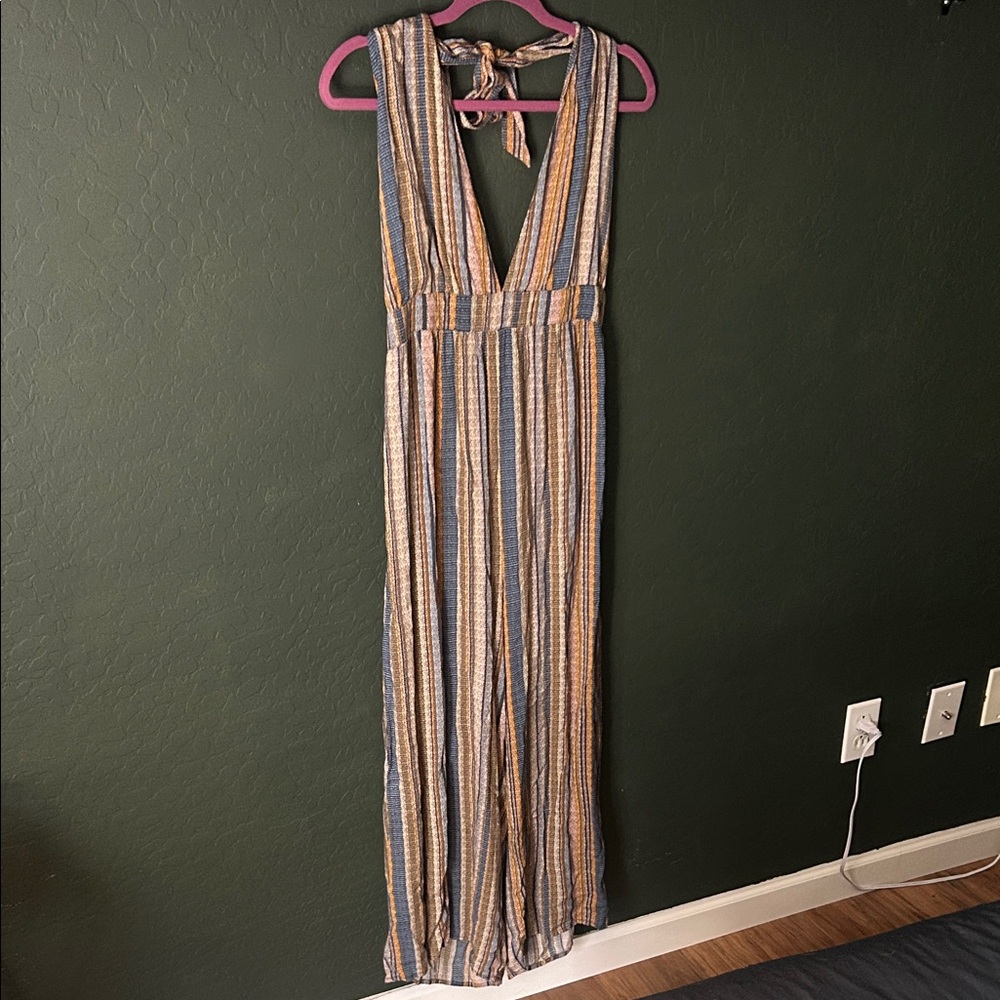 Wild Fable Multicolor Striped Jumpsuit